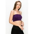 thumbnail image 2 of Kurve by Idea Seamless Mini Bandeau Strapless Tube Top Bra, Made in USA, 2 of 3