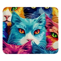 Cat Mouse Pad, Personality Design Rubber Base for Office Decor for Laptop, Computers