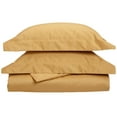 thumbnail image 1 of BNM Cotton Blend Duvet Cover Set, Full/ Queen, Gold, 1 of 2