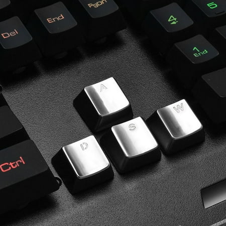 W A S D Mechanical Gaming Keycap 4 Key Caps Keyset For Gamer Gaming Keyboards