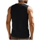 thumbnail image 4 of pstuiky Camisetas sin mangas para hombre, Camiseta deportiva de tirantes elástica de color liso para hombre, ideal para el tiempo libre y el fitness. Chaleco para hombre xxl, 4 of 9