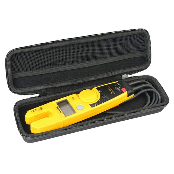 Khanka Étui de Voyage Rigide de Remplacement pour Fluke T5-1000/T5-600/T6-1000/T6-600 Testeur de Continuité de Tension Électrique (Noir)