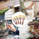 thumbnail image 3 of Set of 5 Paint Brushes with Wooden Handle for Walls and Furniture, Diameter Sizes 25mm, 35mm, 50mm, 65mm, and 75mm, Suitable for Various Bra, 3 of 3