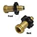 thumbnail image 4 of Onlyfire Adaptateurs de Réservoir de Propane à Ajustement Universel POL vers QCC1 Clé pour Serrer à la Main Style Ancien vers Nouveau, 4 of 6