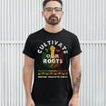 thumbnail image 3 of Tee Hunt Cultivate Our Roots T-shirt Inspire Educate Unite African American Men's Tee, 3 of 5