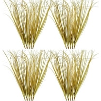 MixMart 16PCS Fake Autumn Red Grass Decor Artificial Grass Plants Outdoor Artificial Tall Shrubs Wheat Grass Greenery Stems Faux UV Resistant Grass Artificial Plant for Outdoor Indoor Home Decor