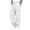 White, variant on RYRJJ Boys Girsl Cargo Sweatpants Kids Drawstring Elastic Waist Wide Leg Baggy Sweat Pants Casual Soft Joggers with Pockets for Teen 4-15Y