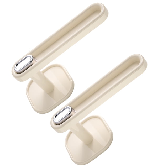 ADDHAT 2Ud Gancho Adhesivo Beige Para Colgar Sombreros Bolsos Y Accesorios En Pared