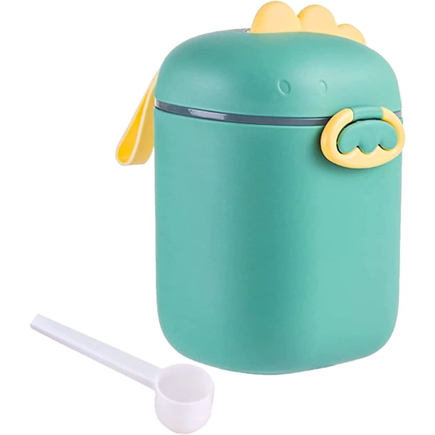 Caja dosificadora de leche en polvo,Dispensadores de leche en polvo,Caja de leche en polvo para bebés,Dispensador de fórmula para bebés,Contenedor de caja de leche en polvo portátil para bebés pequeñ