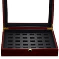 thumbnail image 2 of MERIGLARE Wooden Jewelry Box Storage Display Case Jewelry Organizer 30 Slot, 2 of 7