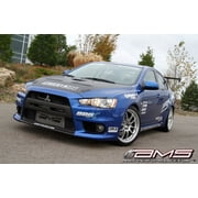 AMS Performance EVO X Front Mount Intercooler with Modular Cast End Tanks and Logo for 2008-2015 Mitsubishi Lancer Evolution X