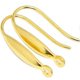thumbnail image 1 of Pendientes de gancho para la oreja de plata esterlina S925 brillante, accesorios de perlas, pendientes de moda a juego, 1 of 6