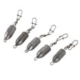 thumbnail image 2 of 5pcs Bullet Shape Fishing Weights Fishing Accessories (10g), 2 of 3