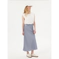 thumbnail image 3 of Satin High Waist Maxi Skirt, 3 of 4