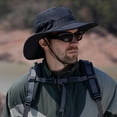 thumbnail image 7 of Kmdttou 2 Ways To Wear Sunscreen Visor Hat Men And Women Hiking And Fishing Quick Dry Fisherman's Hat Breathable Visor Hat ,UPF50+ Wide-Brim Sun Hat, 7 of 7