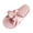 Pink, variant on Taqqpue Open Toe Slipper for Women Women Fashionable Casual Winter Open Toe Home Friendly Soft Cotton Flat Slippers Fuzzy House Slippers Gift for Women