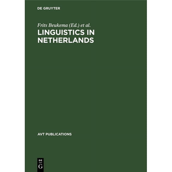Avt Publications Linguistics in Netherlands, Book 2, (Hardcover)
