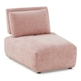 thumbnail image 5 of Furniture of America Tatiana Modern Fabric Modular Curved Armless Indoor Chair with Adjustable Backrest, Pink, 5 of 21