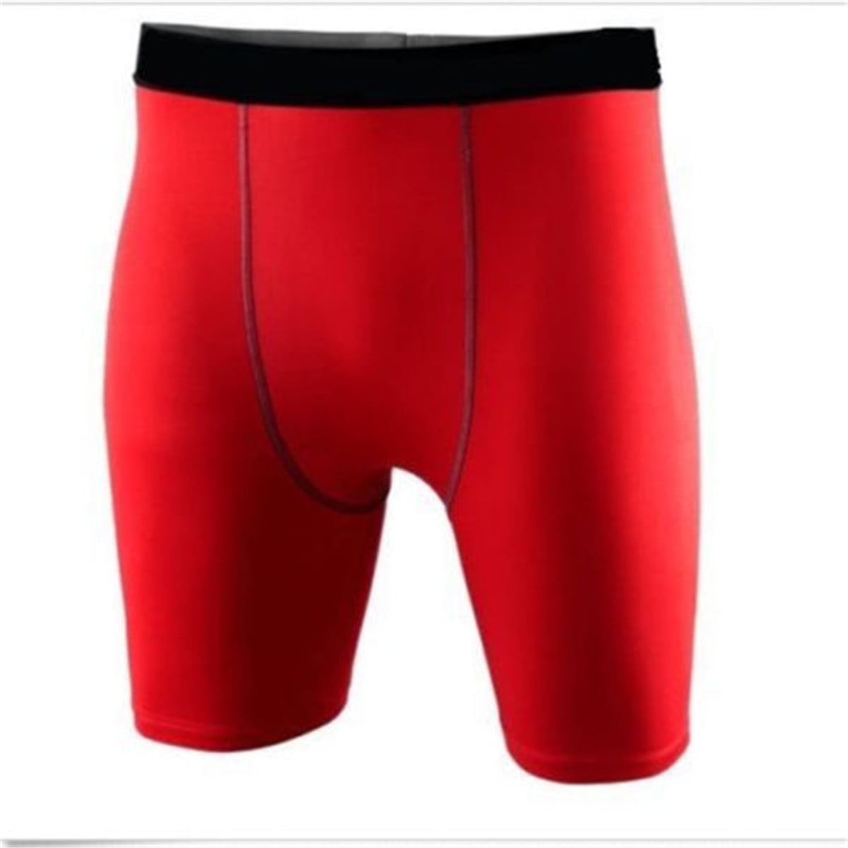 Mens Sport Gym Compression Under Base Layer Fitness Shorts Pants Tight Running