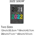 thumbnail image 4 of SKYSONIC 2022 Happy New Year Double Side Print Garden House Sports Flag 28x40 in Polyester Decorative Flag Banner for Outside House Flowerpot, 4 of 7