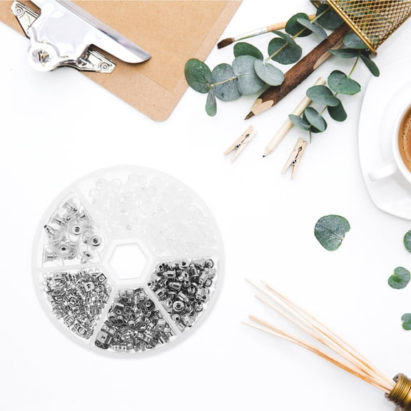 LEXSOMEO Silicone Earring Backs Replacement Pierced Locking Earring Backs for 1 Box