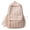 Pink, variant on Aesthetic Nylon Bow Printed Backpack for Women, Large Capacity Preppy Bow Backpack with Computer Compartment for Travel Work Casual (Pink)