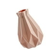 thumbnail image 1 of Modern Flower Vase Home Flower Arrangement Living Room Origami Plastic Nordic Style Home Decoration Ornament Home Decor  Belly pink, 1 of 9