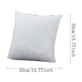 thumbnail image 3 of Rkxzt Waterproof Throw Pillow Inserts 15.7 X 15.7 Inch 150g,Soft Fluffy down Alternative Square Pillow Inserts for Decorative Indoor Pillows,Cushion Stuffer for Bed and Couch, 3 of 6