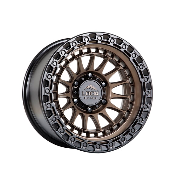 Lock Off-Road Mojave Matte Bronze with Matte Black Ring 9-20