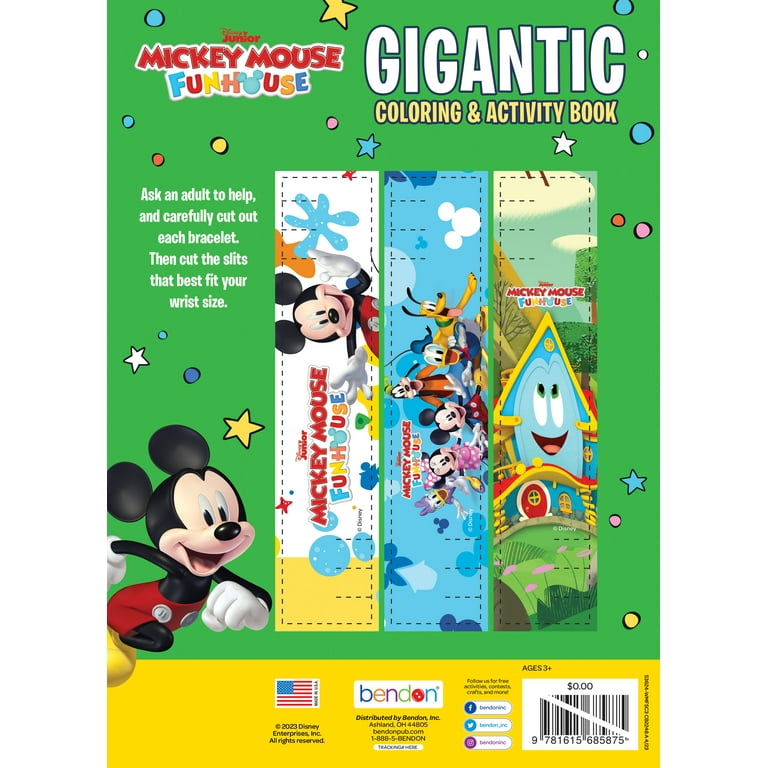 Jumbo Coloring Books Disney's Mickey Mouse Clubhouse And Friends