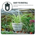 thumbnail image 3 of YSNOOWE 100Ud Abrazaderas De Plástico Para Invernadero Con Para Fijación De Plantas, 3 of 6