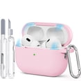 thumbnail image 1 of Funda de silicona suave para AirPods Pro Case TNSNK con kit de limpieza, 1 of 6