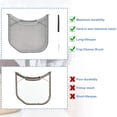 thumbnail image 4 of ADQ56656401 Dryer Lint Filter Upgraded Stainless Steel Mesh Screen for LG ADQ566564 and Ken-more Elite Dryer Lint Screen Replacement with Clothes Dryer Lint Vent Trap Cleaner Brush Part #PS3531962, 4 of 6