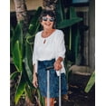 thumbnail image 2 of RipSkirt Hawái | Largo 2 con bolsillos | Falda de viaje de secado rápido con bolsillos laterales (16-18 Maui Moonlight), 2 of 5
