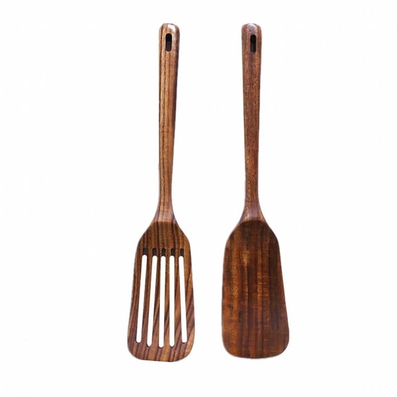 ACDANC 2026 New Wooden Utensil Set Easy to Clean and Store Wooden Utensils Aesthetic Decoration Wood Cooking Utensils Set Two Piece Suit for Kitchen Cooking Meal Prep Home Decor.