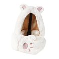 thumbnail image 1 of Bufanda con capucha Baoblaze 3 en 1 para mujer Blanco, 1 of 7
