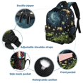 thumbnail image 3 of Starry Plants Adjustable Shoulder Strap Beach Backpack with Large Capacity, Printed Design, Lightweight, 3 of 6