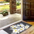 thumbnail image 2 of Jellybean - Indoor/Outdoor Rug - Daisies on Pewter, 2 of 2