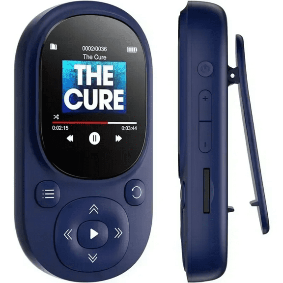 32GB MP3 Player with Bluetooth 5.0, Lossless Sound Sport MP3 Player, Supports FM Radio, Voice Recording & up to 128GB TF Card Expansion