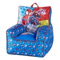 thumbnail image 5 of Marvel Spidey and Friends Blue Square Bean Bag Chair, Polyester, 5 of 6