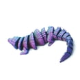 thumbnail image 2 of 3D Printed Crocodile,Movable Mouth,Flexible Joint Animal lacertid Figurines, Home Office Decor,Articulated Small sculpture, decorative item Surprise Festival Gifts, 2 of 7