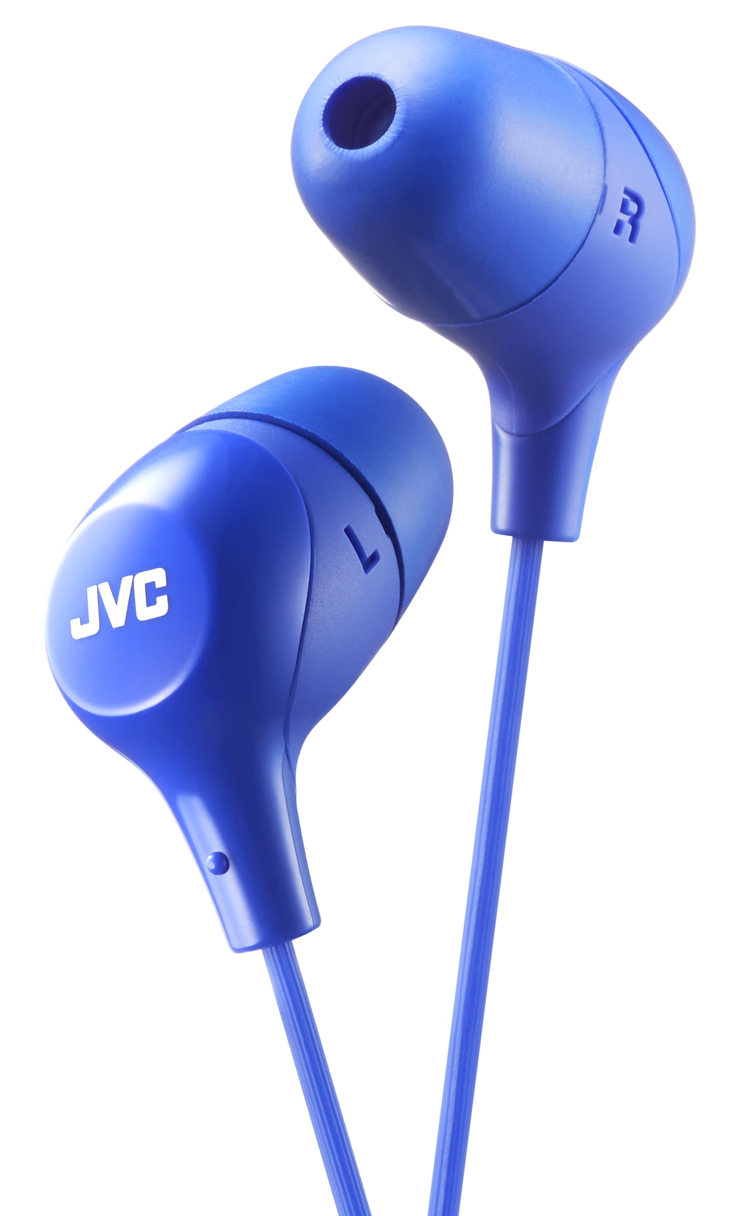 JVC Marshmallow Memory Foam Earbuds Headphones Blue HAFX38A Walmart