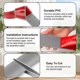 thumbnail image 5 of SelfAdhesive Transition Profile, 4 cm Wide, Transition Strip, Floor PVC Cover Strip, SelfAdhesive (Grey 6 m) Grey 6m, 5 of 5