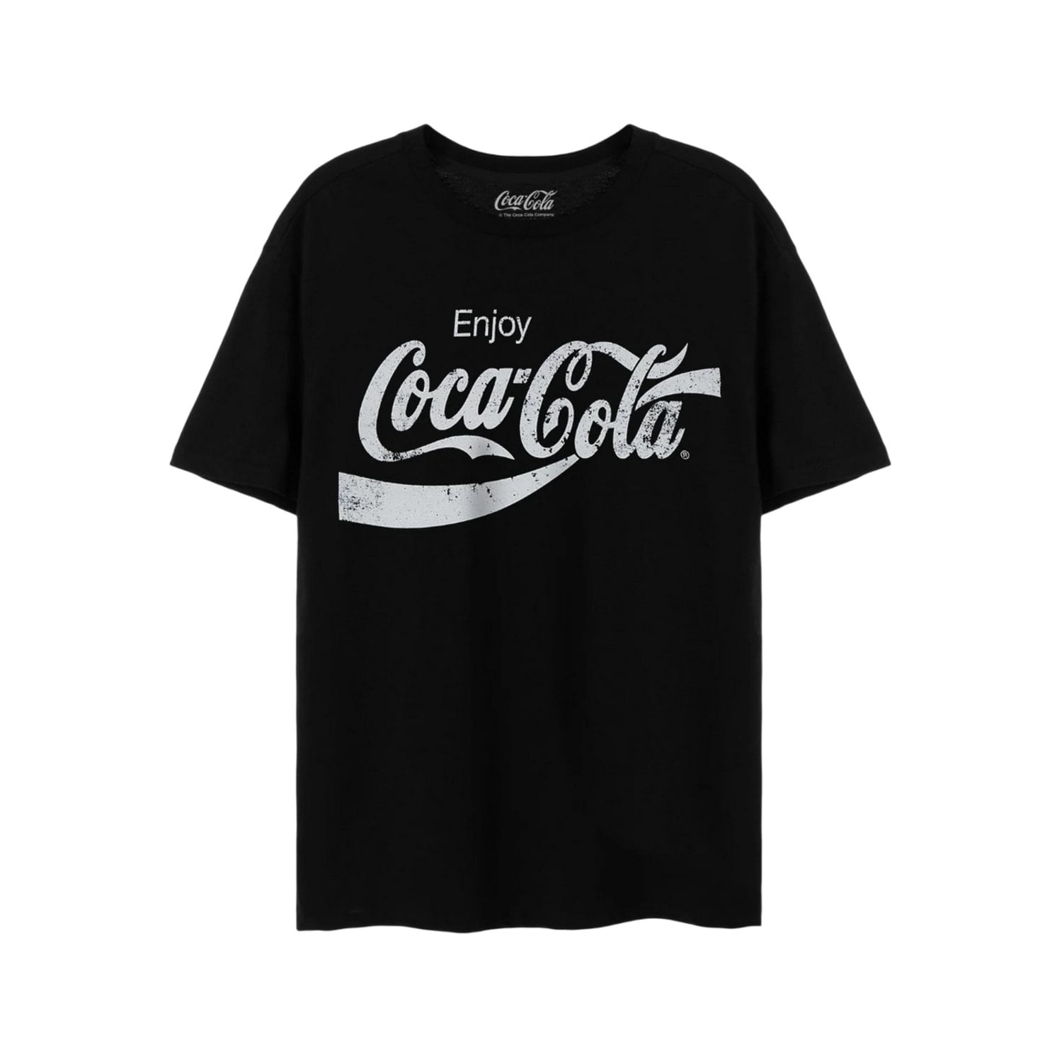 Coca Cola Adult Distressed Logo T Shirt Walmart