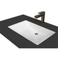 thumbnail image 3 of Monica 36" Porcelain Ceramic Center Basin Vanity Top in Black, 3 of 13