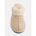 thumbnail image 6 of Joyspun Women's Suede Clog Slippers, 6 of 7