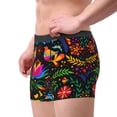 thumbnail image 4 of Fotbe Mexican Flower Traditional1 Men’s Total Support Pouch Boxer Briefs, X-Temp Cooling, Moisture-Wicking Underwear, Regular, Long-leg and Trunk-XX-Large, 4 of 9