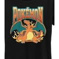 thumbnail image 3 of Pokémon - Charizard Collegiate -  Women's Short Sleeve Graphic T-Shirt, 3 of 5