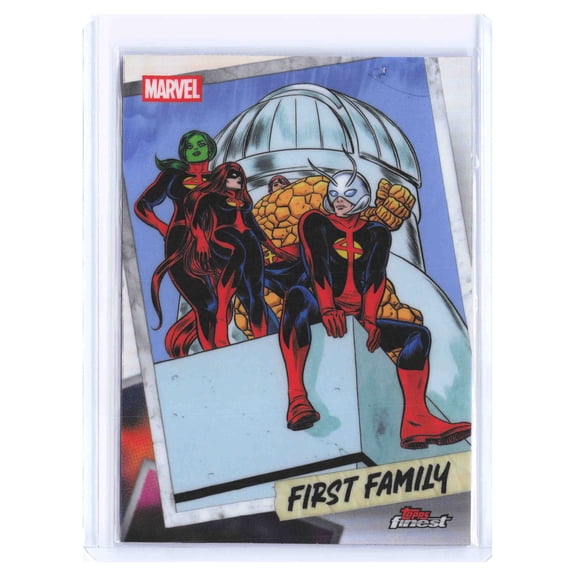 2026 Topps Finest Marvel Future Foundation Rainbow Holo #FF-14 She-Hulk The Thing