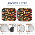 thumbnail image 6 of Fotbe Construction Truck 2-Piece Car Windshield Sun Shade | Sun Blocker for Car Windshield | Foldable Automotive Interior Accessories for Sun Protection-Large, 6 of 7